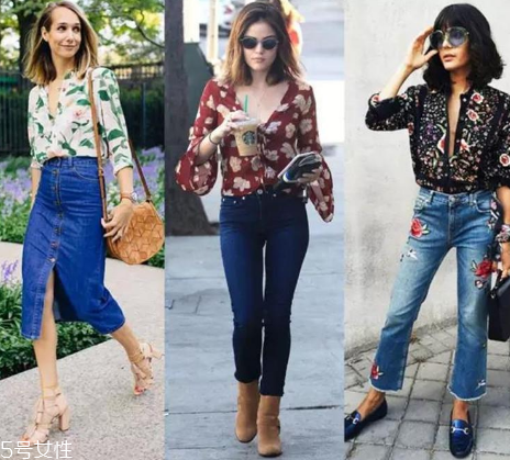 碎花衣服怎么搭配？美上天的秘密武器
