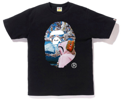 bape2018櫻花限定t恤多少錢_在哪買？