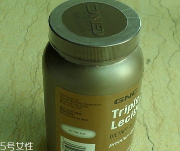 gnc卵磷脂一天吃幾粒？