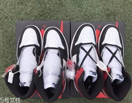 aj 1黑腳趾真假對(duì)比 aj1黑腳趾真品原來(lái)這樣鑒定 aj 1黑腳趾真假對(duì)比 aj1黑腳趾真品原來(lái)這樣鑒定