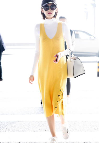 連衣裙里面怎么搭配？堪稱遮肉神器