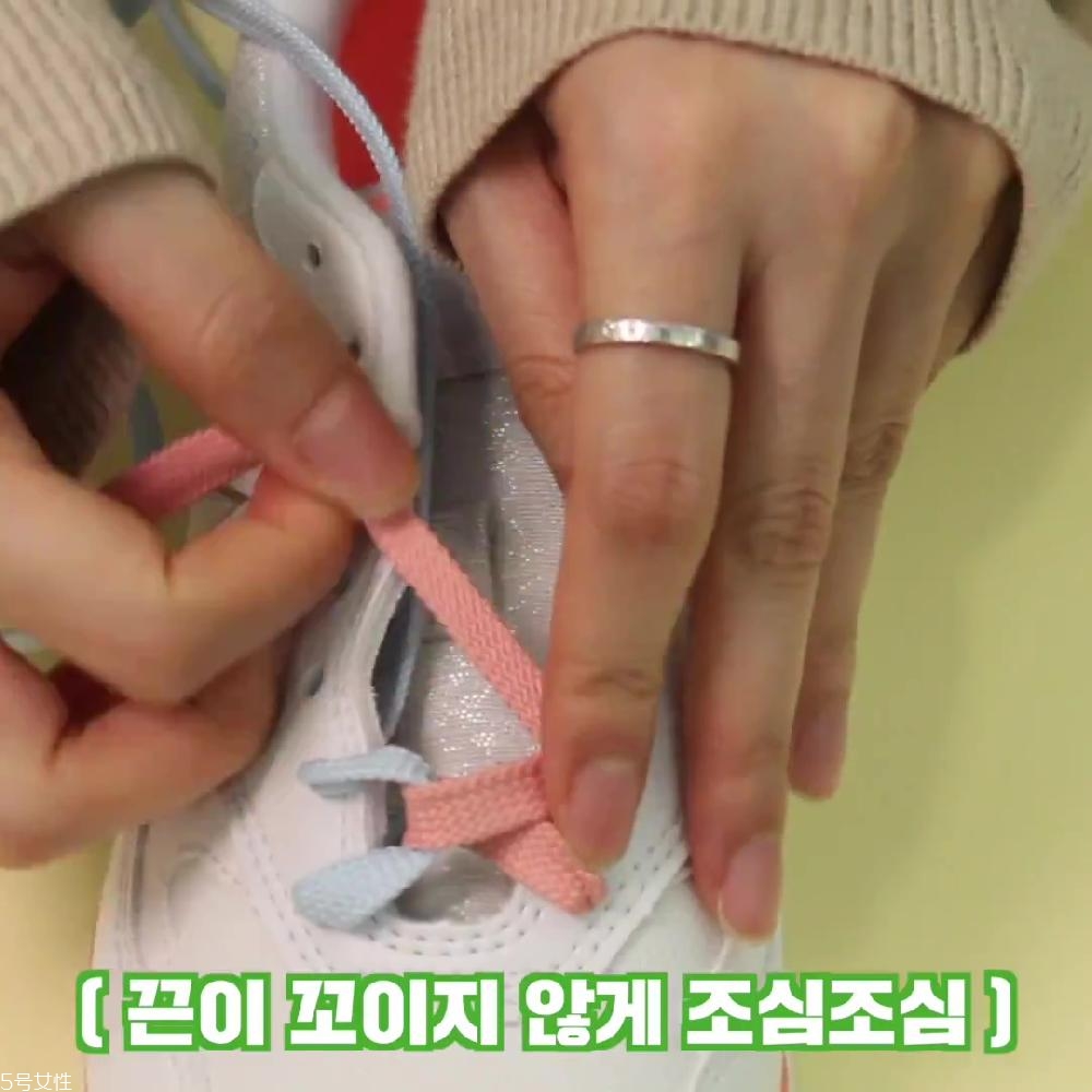 鞋帶梯形系法圖解 梯形鞋帶的系法圖解 鞋帶梯形系法圖解 梯形鞋帶的系法圖解