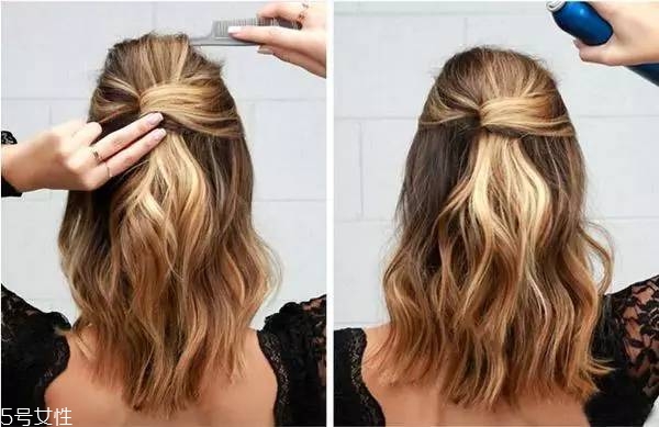 扎一半留一半的發(fā)型扎法 半扎發(fā)這樣扎好看 扎一半留一半的發(fā)型扎法 半扎發(fā)這樣扎好看