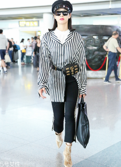 條紋襯衫怎么穿好看？條紋襯衫明星搭配