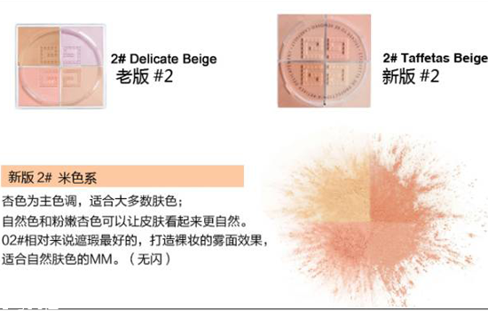 紀梵希四宮格散粉的色號挑選 紀梵希四格散粉使用方法 紀梵希四宮格散粉的色號挑選 紀梵希四格散粉使用方法