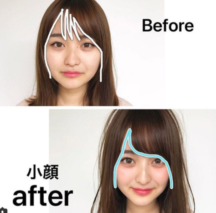 不同臉型適合什么樣的劉海 不同臉型適合什么樣的劉海