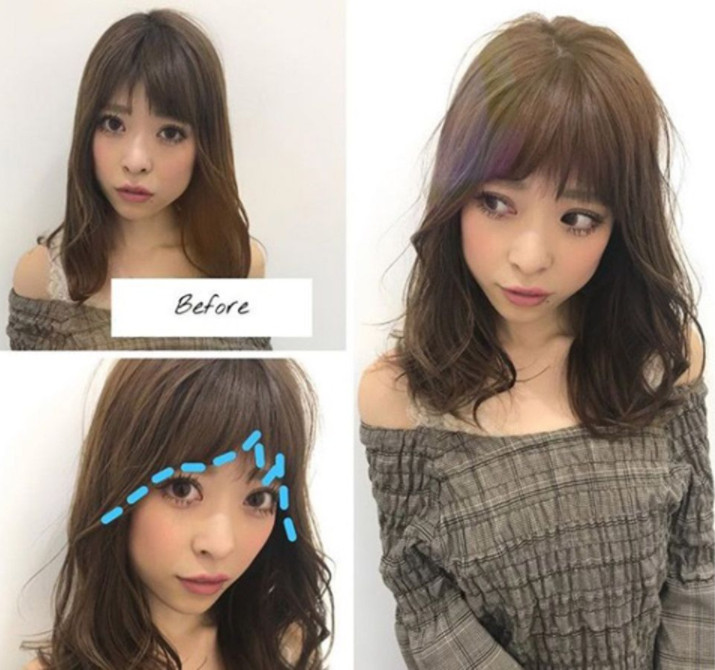 不同臉型適合什么樣的劉海 不同臉型適合什么樣的劉海