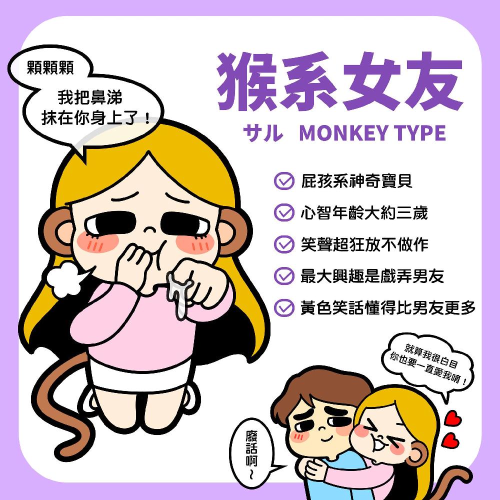 十二大動物系女友分類特征各不同 十二大動物系女友分類特征各不同