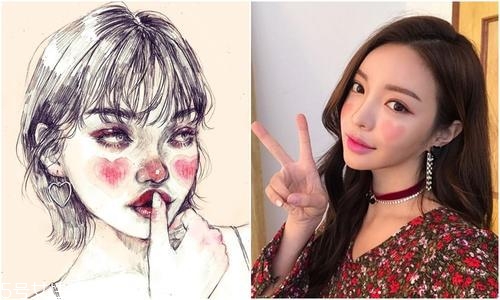 ins愛(ài)心蘋果腮紅怎么畫(huà) 愛(ài)心蘋果腮紅畫(huà)法教程