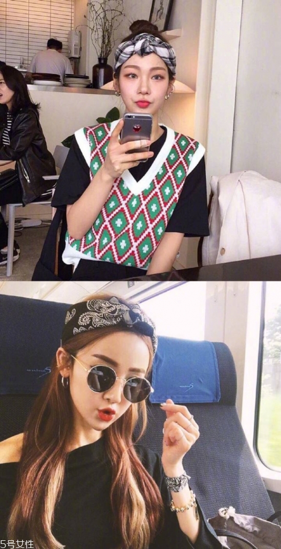 發(fā)帶的戴法 發(fā)帶與臉型的搭配 發(fā)帶的戴法 發(fā)帶與臉型的搭配