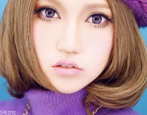 紫色美瞳配什么眼影 紫色美瞳配眼影圖片 紫色美瞳配什么眼影 紫色美瞳配眼影圖片