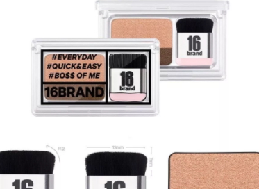 sixteen眼影怎么樣？sixteen 16brand眼影評測