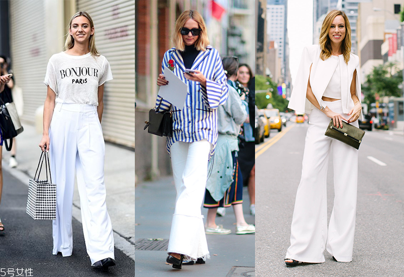 白褲子配什么上衣好看 春夏白褲子穿搭推薦 白褲子配什么上衣好看 春夏白褲子穿搭推薦