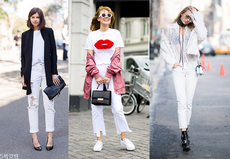 白褲子配什么上衣好看 春夏白褲子穿搭推薦 白褲子配什么上衣好看 春夏白褲子穿搭推薦