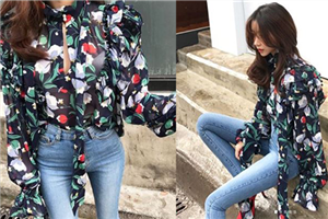 碎花上衣搭配什么好看 好看的碎花上衣搭配圖片 碎花上衣搭配什么好看 好看的碎花上衣搭配圖片