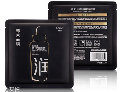 韓束有幾個系列 韓束黑面膜的主要功效 韓束有幾個系列 韓束黑面膜的主要功效
