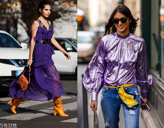 電光紫衣服好看嗎 電光紫衣服搭配圖片 電光紫衣服好看嗎 電光紫衣服搭配圖片