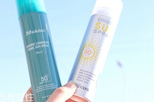 jm防曬噴霧和水晶防曬噴霧哪個好？