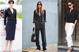 絲質(zhì)襯衫怎么搭配？絲質(zhì)襯衫搭配圖片