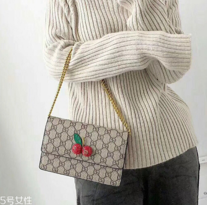gucci櫻桃包尺寸多大？gucci櫻桃鏈條包尺寸