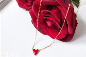 jelly girl愛心琺瑯項鏈多少錢_在哪買？