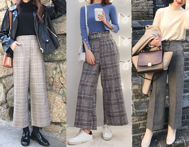 女生格紋穿搭圖片 格紋衣服搭配圖片 女生格紋穿搭圖片 格紋衣服搭配圖片