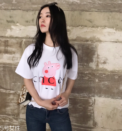 gucci小豬佩奇短袖是真的嗎？gucci小豬佩奇t恤真假