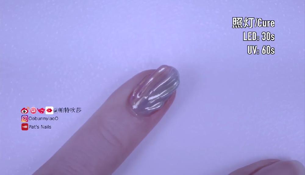 珍珠貝殼美甲教程 3D珍珠貝殼美甲圖片 珍珠貝殼美甲教程 3D珍珠貝殼美甲圖片