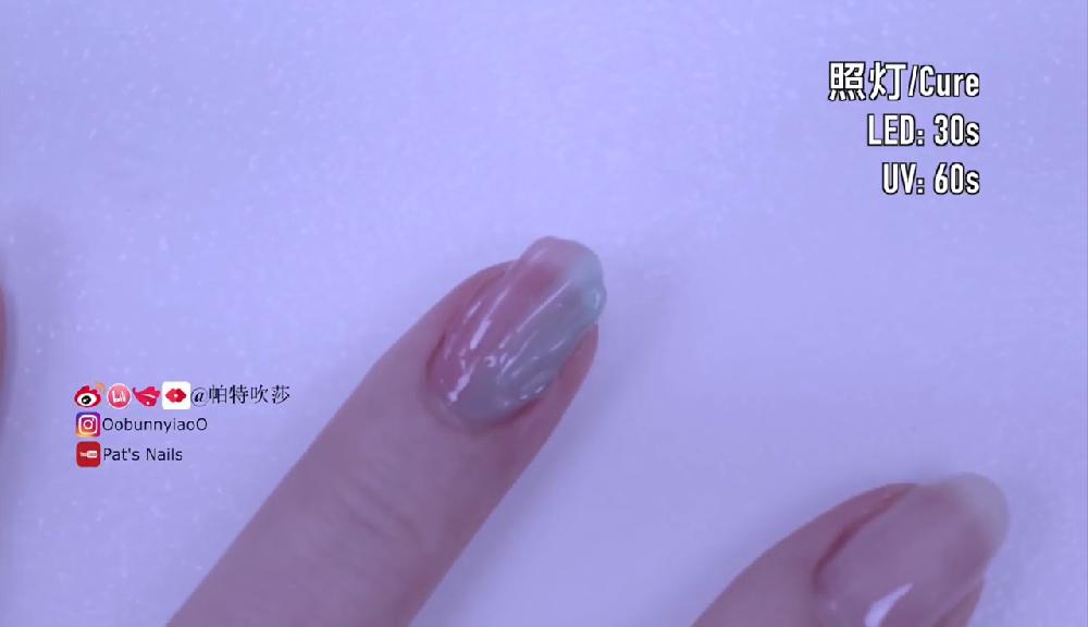 珍珠貝殼美甲教程 3D珍珠貝殼美甲圖片 珍珠貝殼美甲教程 3D珍珠貝殼美甲圖片