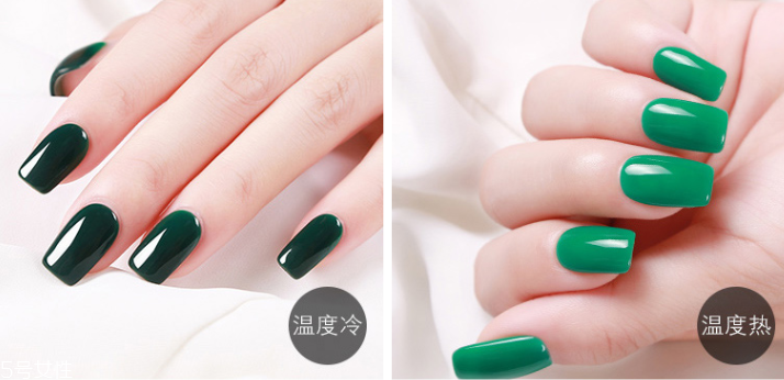 溫變美甲圖片 2018溫變顯白美甲新款式 溫變美甲圖片 2018溫變顯白美甲新款式