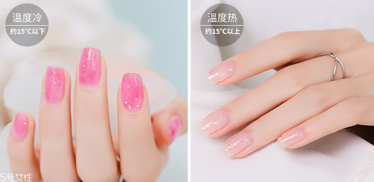 溫變美甲圖片 2018溫變顯白美甲新款式 溫變美甲圖片 2018溫變顯白美甲新款式