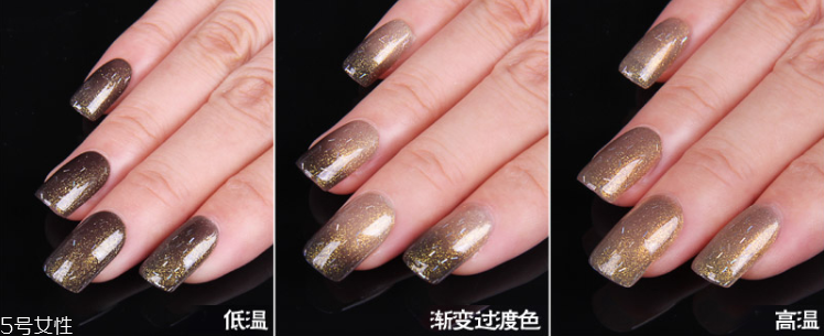 溫變美甲圖片 2018溫變顯白美甲新款式 溫變美甲圖片 2018溫變顯白美甲新款式