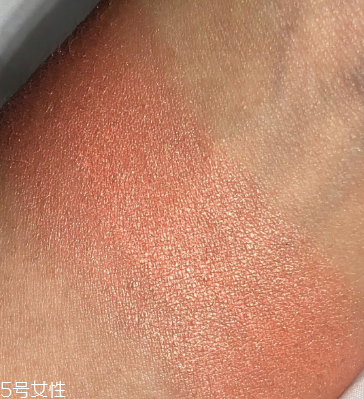 菲詩(shī)小鋪大理石腮紅試色 4個(gè)色號(hào)上臉圖