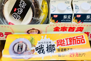 全家椰子凍多少錢一個？全家網(wǎng)紅椰子凍哪里買