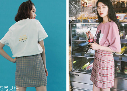 格子裙怎么搭配？格子裙搭配圖片