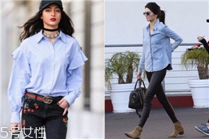 女生天藍色襯衫怎么搭配好看 女生天藍色襯衫怎么搭配好看