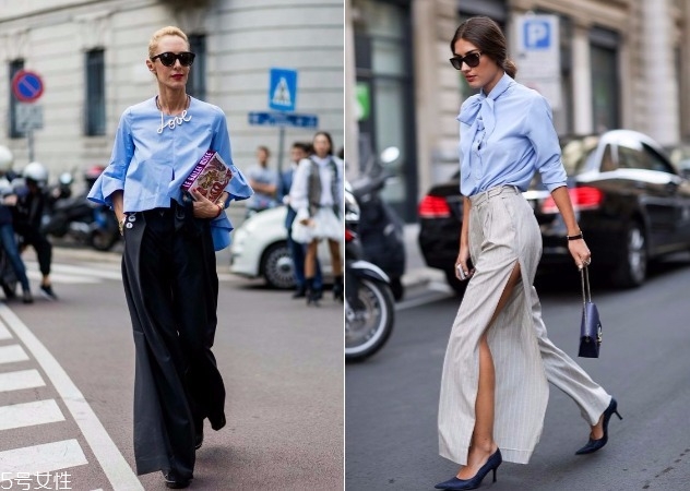 女生天藍色襯衫怎么搭配好看 女生天藍色襯衫怎么搭配好看