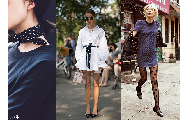 圓點衣服顯胖嗎 圓點服裝搭配圖片 圓點衣服顯胖嗎 圓點服裝搭配圖片