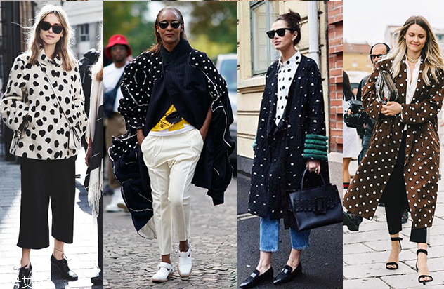 圓點衣服顯胖嗎 圓點服裝搭配圖片 圓點衣服顯胖嗎 圓點服裝搭配圖片