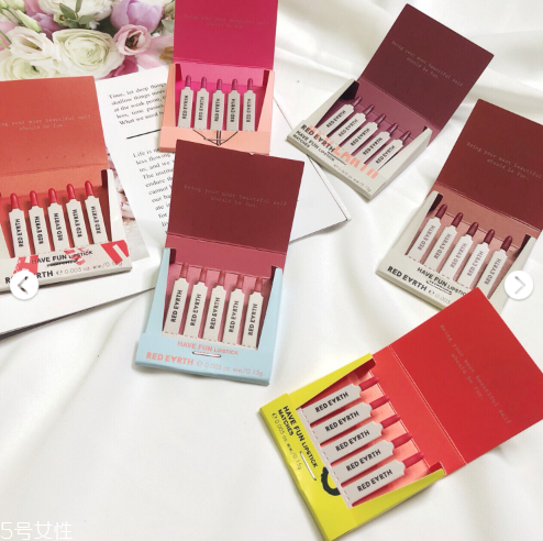 red earth紅地球火柴盒口紅哪個(gè)顏色最好看 red earth紅地球火柴盒口紅哪個(gè)顏色最好看