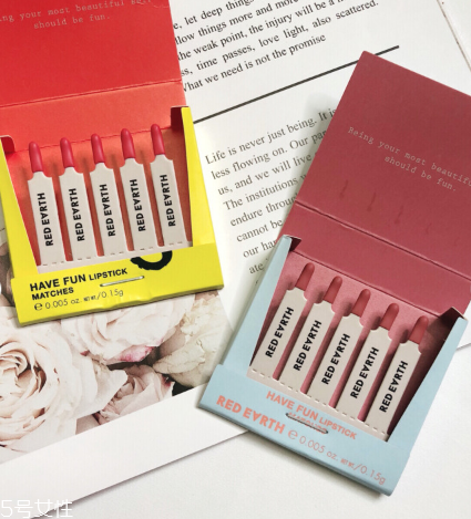 red earth紅地球火柴盒口紅哪個(gè)顏色最好看 red earth紅地球火柴盒口紅哪個(gè)顏色最好看