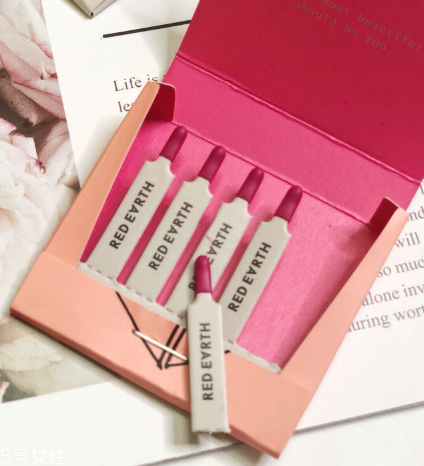 red earth紅地球火柴盒口紅哪個(gè)顏色最好看 red earth紅地球火柴盒口紅哪個(gè)顏色最好看