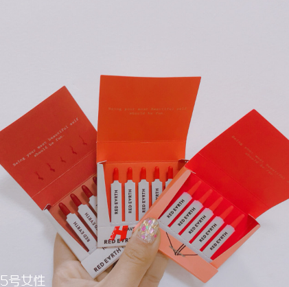 red earth紅地球火柴盒口紅哪個(gè)顏色最好看 red earth紅地球火柴盒口紅哪個(gè)顏色最好看