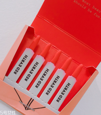 red earth紅地球火柴盒口紅哪個(gè)顏色最好看 red earth紅地球火柴盒口紅哪個(gè)顏色最好看