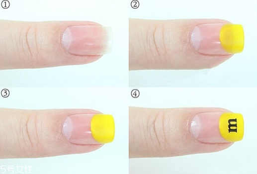 mm豆美甲怎么做？指甲上mm豆美甲教程