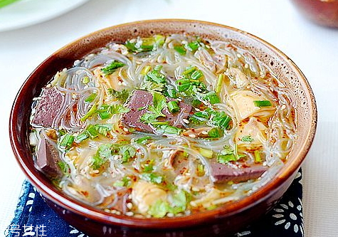 鴨血粉絲湯是哪里的特產(chǎn) 鴨血粉絲湯的特點