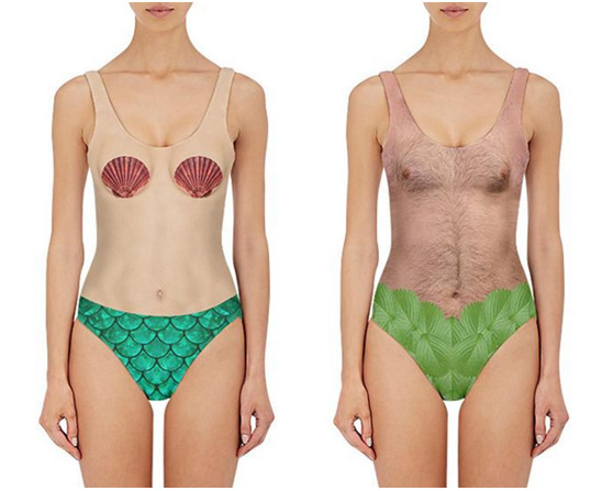 半裸泳衣照 偽裸體泳衣女性感圖 半裸泳衣照 偽裸體泳衣女性感圖