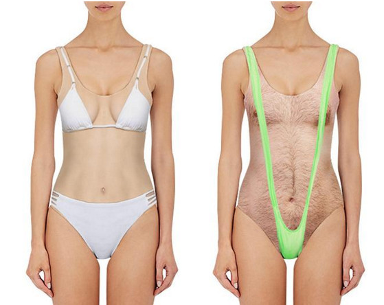 半裸泳衣照 偽裸體泳衣女性感圖 半裸泳衣照 偽裸體泳衣女性感圖