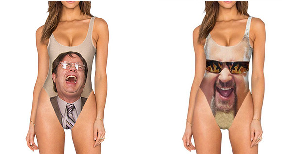 半裸泳衣照 偽裸體泳衣女性感圖 半裸泳衣照 偽裸體泳衣女性感圖