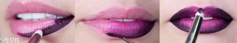 漸變咬唇妝怎么畫 紫紅色魅惑漸變唇妝教程 漸變咬唇妝怎么畫 紫紅色魅惑漸變唇妝教程